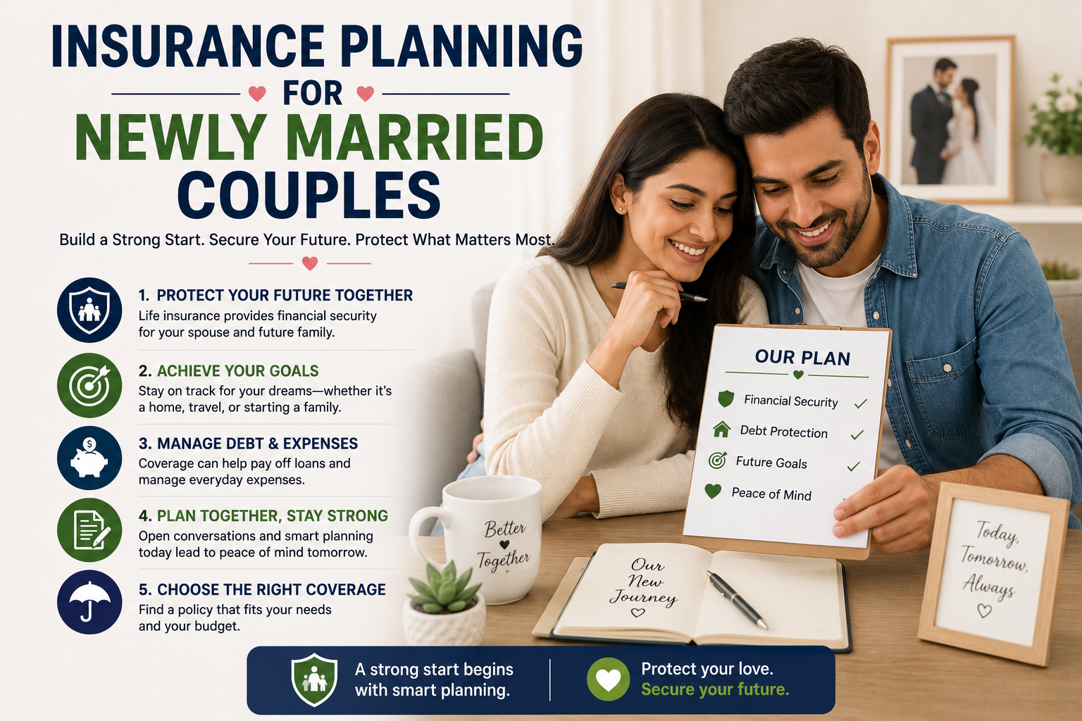 Insurance Planning for Newly Married Couples: A Complete Guide