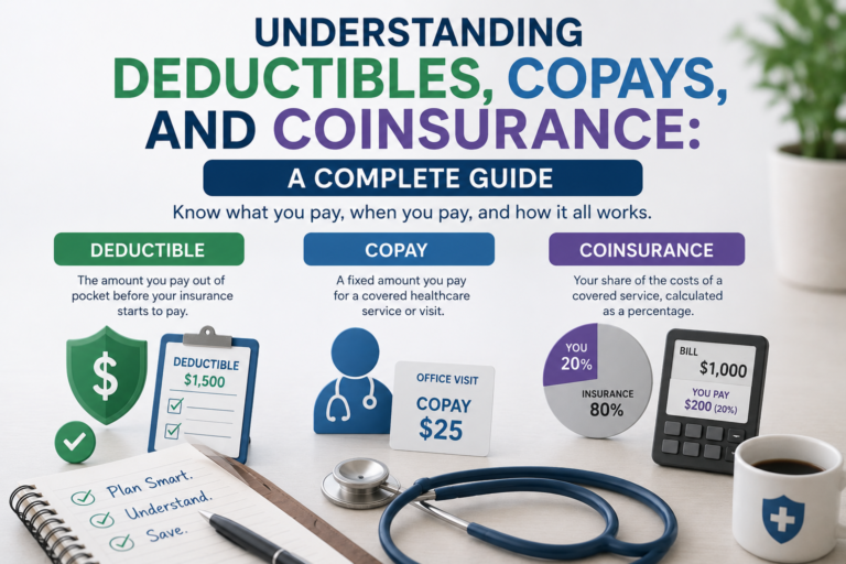 Understanding Deductibles, Copays, and Coinsurance: A Complete Guide