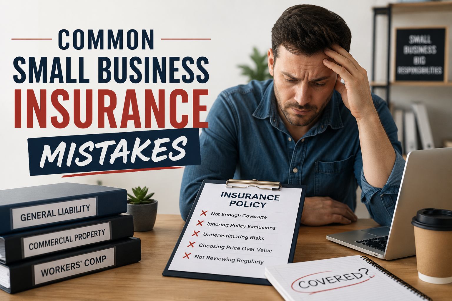 Common Small Business Insurance Mistakes (And How to Avoid Them)
